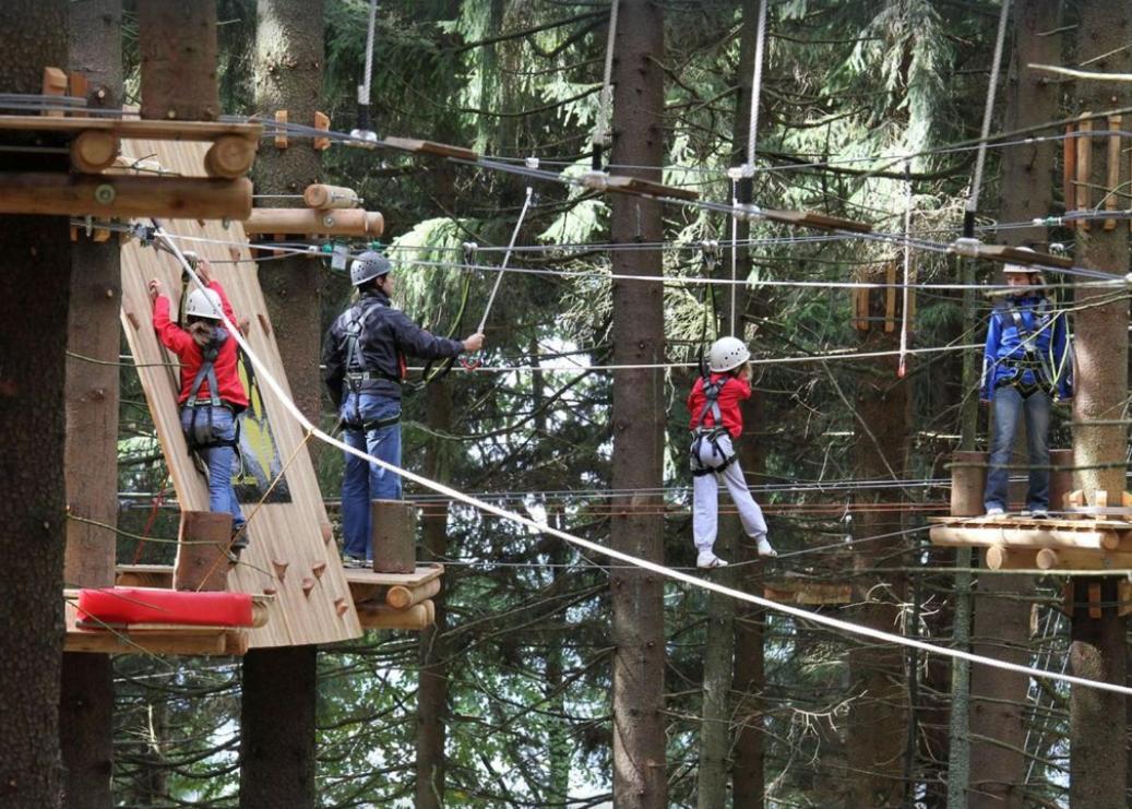 Ferienwohnung Mit Extra Schlafzimmer Und Blick In Den Bayrischen Wald Oberhalb Von Sankt Engelmar Sankt Englmar Bagian luar foto